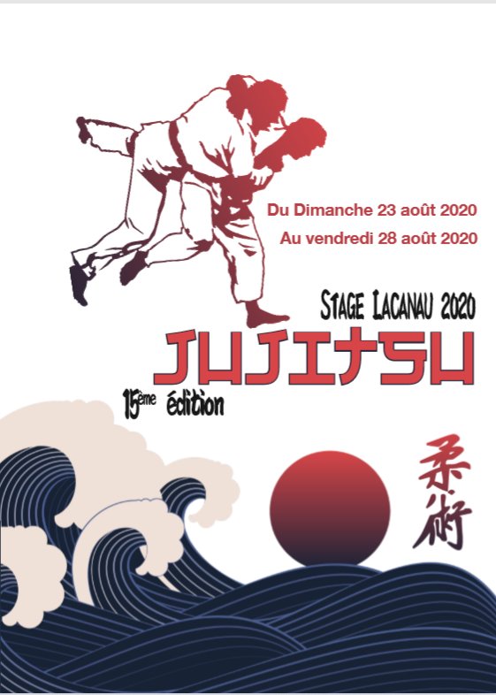 Stage Jujitsu à Lacanau (2020) : 15ème édition